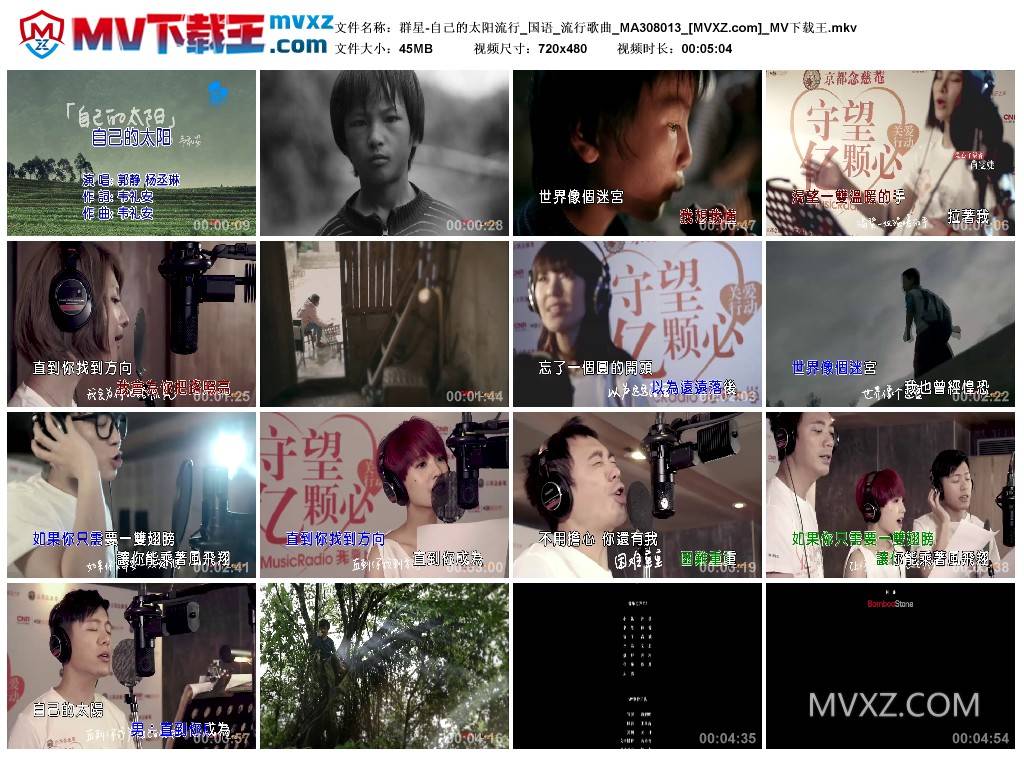 群星-自己的太阳流行_国语_流行歌曲_MA308013